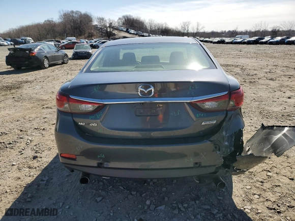 2015 Mazda Mazda6 i Sport with VIN JM1GJ1U65F1173211, listed as a Copart auction lot 46235245 with 139,051 mi miles and Salvage Title. Bid and sale history available at carsss.com. Image 6.