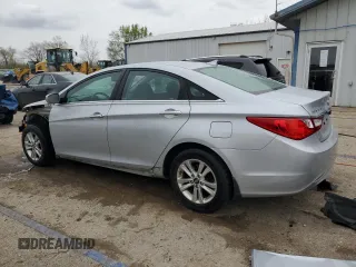 2012 Hyundai Sonata GLS with VIN 5NPEB4AC7CH481291, listed as a Copart auction lot 51923215 with 129,032 mi miles and Salvage Title. Bid and sale history available at carsss.com. Image 2.