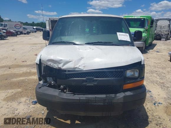 2014 Chevrolet Express Cargo with VIN 1GCWGFBA4E1207247, listed as a IAAI auction lot 42259244 with 169,971 mi miles and . Bid and sale history available at DreamBid. Image 12.