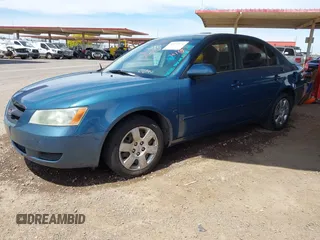 2007 Hyundai Sonata GLS with VIN 5NPET46C17H235185, listed as a IAAI auction lot 42079476 with 184,914 mi miles and . Bid and sale history available at DreamBid. Image 2.