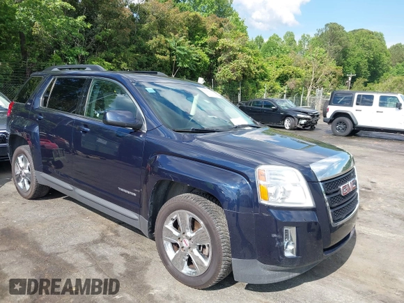 2015 GMC Terrain SLT with VIN 2GKFLXEK1F6224435, listed as a IAAI auction lot 42184380 with 182,943 mi miles and . Bid and sale history available at carsss.com. Image 1.