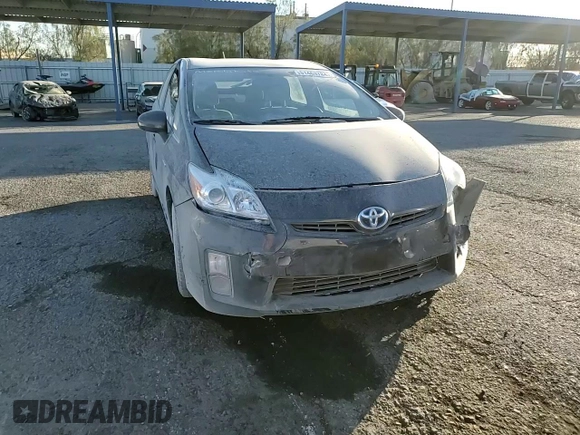 2010 Toyota Prius II with VIN JTDKN3DU9A5209346, listed as a Copart auction lot 81463784 with 128,964 mi miles and Salvage Title. Bid and sale history available at carsss.com. Image 10.