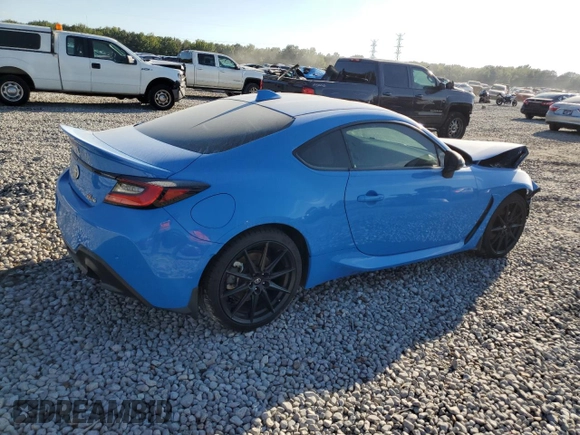 2023 Toyota GR86 Premium with VIN JF1ZNBF17P8758262, listed as a Copart auction lot 74135614 with 11,425 mi miles and Salvage Title. Bid and sale history available at carsss.com. Image 3.