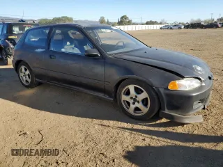 1992 Honda Civic z VIN 2HGEH2346NH547321, wystawiony jako Copart lot #88080205 z przebiegiem 203 148 mil mil oraz Szkoda całkowita • Salvage title. Historia ofert i sprzedaży dostępna na DreamBid. Obrazek 4.