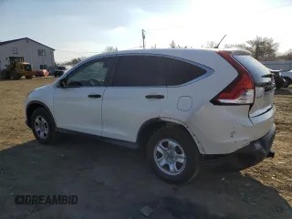 2014 Honda CR-V LX with VIN 5J6RM4H33EL103995, listed as a Copart auction lot 46053295 with 106,530 mi miles and Salvage Title. Bid and sale history available at carsss.com. Image 2.