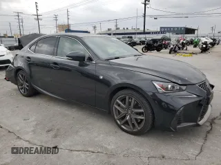 2019 Lexus IS 300 with VIN JTHBA1D25K5087678, listed as a Copart auction lot 50942805 with 60,491 mi miles and Salvage title. Bid and sale history available at DreamBid. Image 4.