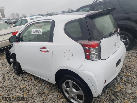 2013 Scion iQ with VIN JTNJJXB09DJ025885, listed as a Copart auction lot 45406845 with NaN miles and Salvage Title. Bid and sale history available at carsss.com. Image 2.
