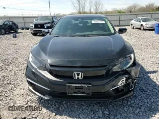 2019 Honda Civic LX with VIN 19XFC2F61KE011429, listed as a Copart auction lot 50883145 with 45,342 mi miles and Salvage Title. Bid and sale history available at DreamBid. Image 10.