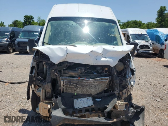 2019 Ford Transit Cargo с VIN 1FTBW3XG7KKA00399, выставлен на аукционе Copart как лот 57428165 с пробегом Не указан миль и Списание • Salvage title. История ставок и продаж доступна на DreamBid. Изображение 5.