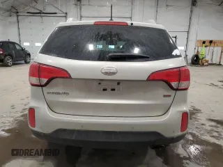 2015 Kia Sorento LX with VIN 5XYKT4A63FG592300, listed as a Copart auction lot 50242975 with 227,062 mi miles and Clean Title. Bid and sale history available at carsss.com. Image 6.