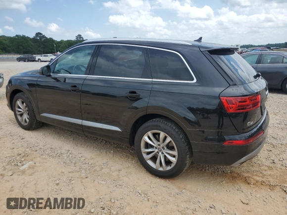 2017 Audi Q7 Premium with VIN WA1AAAF72HD003296, listed as a Copart auction lot 54221325 with 59,627 mi miles and Salvage title. Bid and sale history available at DreamBid. Image 2.