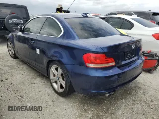 2013 BMW 1 Series 128i with VIN WBAUP7C51DVP24816, listed as a Copart auction lot 76471594 with Not Provided miles and Salvage Title. Bid and sale history available at carsss.com. Image 2.