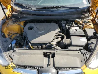 2016 Hyundai Veloster z VIN KMHTC6ADXGU265581, wystawiony jako Copart lot #57428485 z przebiegiem 125 612 mil mil oraz Tytuł czysty. Historia ofert i sprzedaży dostępna na DreamBid. Obrazek 11.