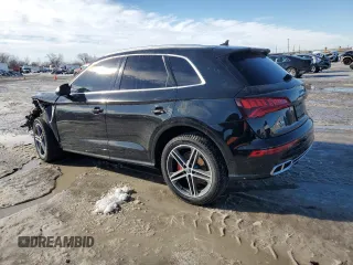 2018 Audi SQ5 with VIN WA1C4BFY1J2152136, listed as a Copart auction lot 89361275 with 53,603 mi miles and Salvage Title. Bid and sale history available at DreamBid. Image 2.