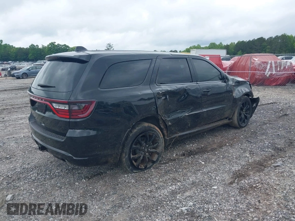 2020 Dodge Durango GT with VIN 1C4RDHDG3LC408187, listed as a IAAI auction lot 42201029 with 50,682 mi miles and . Bid and sale history available at DreamBid. Image 4.