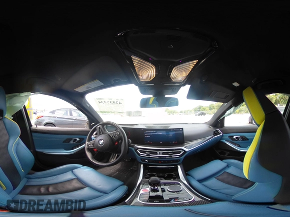 2024 BMW M3 Competition xDrive with VIN WBS43AY03RFS40486, listed as a IAAI auction lot 42537934 with 23,973 mi miles and . Bid and sale history available at DreamBid. Image 17.