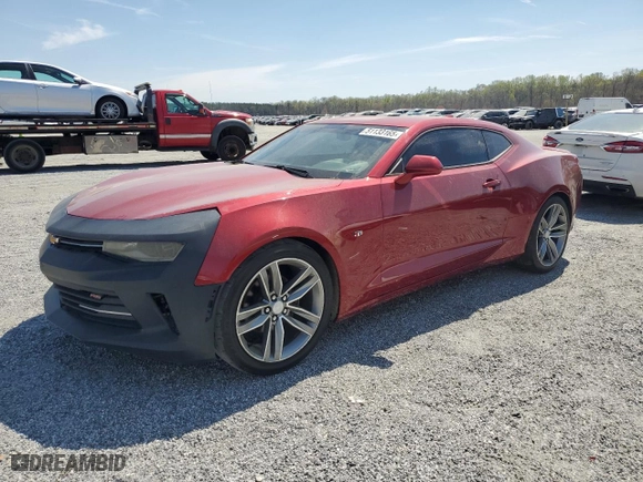 2017 Chevrolet Camaro 2LT with VIN 1G1FD1RS4H0117383, listed as a Copart auction lot 51133165 with 187,394 mi miles and Clean Title. Bid and sale history available at carsss.com. Image 1.