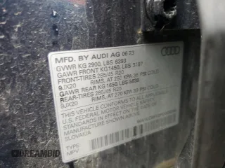 2023 Audi Q7 Premium Plus with VIN WA1LCBF72PD029226, listed as a Copart auction lot 49309715 with Not provided miles and Salvage title. Bid and sale history available at DreamBid. Image 13.