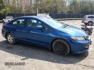2014 Honda Civic Sedan LX with VIN 2HGFB2F59EH545296, listed as a Copart auction lot 52674245 with 140,871 mi miles and Salvage Title. Bid and sale history available at carsss.com. Image 4.