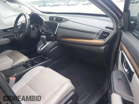 2020 Honda CR-V EX-L z VIN 5J6RW1H87LA014928, wystawiony jako IAAI lot #42265584 z przebiegiem 100 380 mil mil oraz . Historia ofert i sprzedaży dostępna na DreamBid. Obrazek 5.