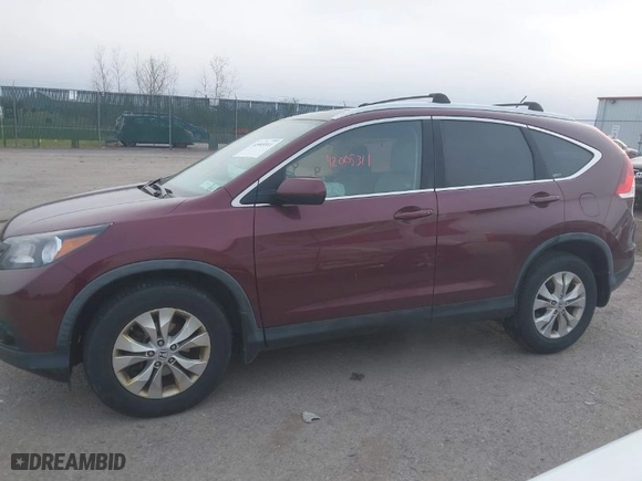 2012 Honda CR-V EX-L with VIN 5J6RM4H76CL004832, listed as a IAAI auction lot 42005311 with 198,409 mi miles. Bid and sale history available at carsss.com. Image 14.