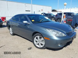 2006 Lexus ES 350 with VIN JTHBA30G765143073, listed as a IAAI auction lot 41840304 with 233,309 mi miles and . Bid and sale history available at DreamBid. Image 1.