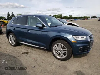 2018 Audi Q5 Premium Plus with VIN WA1BNAFYXJ2029020, listed as a Copart auction lot 52232835 with 121,451 mi miles and Salvage Title. Bid and sale history available at carsss.com. Image 4.