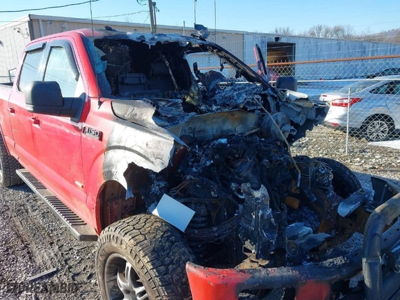 2016 Ford F-150 XLT with VIN 1FTFW1EG0GFD24822, listed as a IAAI auction lot 41292830 with NaN miles. Bid and sale history available at carsss.com. Image 6.