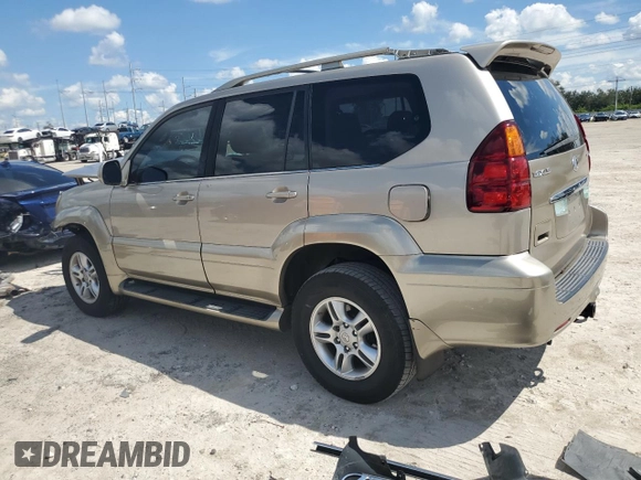 2004 Lexus GX 470 with VIN JTJBT20X340043730, listed as a Copart auction lot 73517824 with 203,606 mi miles and Salvage Title. Bid and sale history available at carsss.com. Image 2.