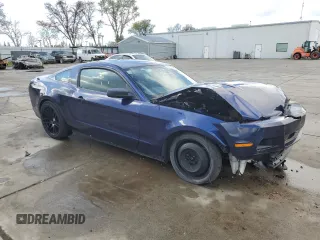 2011 Ford Mustang V6 with VIN 1ZVBP8AM6B5169544, listed as a Copart auction lot 48750345 with 93,824 mi miles and Salvage Title. Bid and sale history available at carsss.com. Image 4.