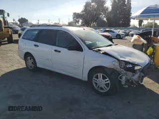 2001 Ford Focus SE with VIN 1FAFP36381W307820, listed as a Copart auction lot 89131375 with Not Provided miles and Salvage Title. Bid and sale history available at DreamBid. Image 4.
