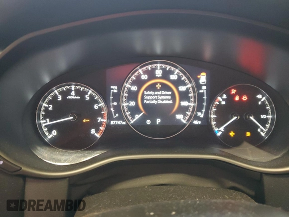 2023 Mazda CX-50 S Premium Plus with VIN 7MMVABEM5PN103860, listed as a Copart auction lot 86206234 with 87,747 mi miles and Salvage Title. Bid and sale history available at DreamBid. Image 9.