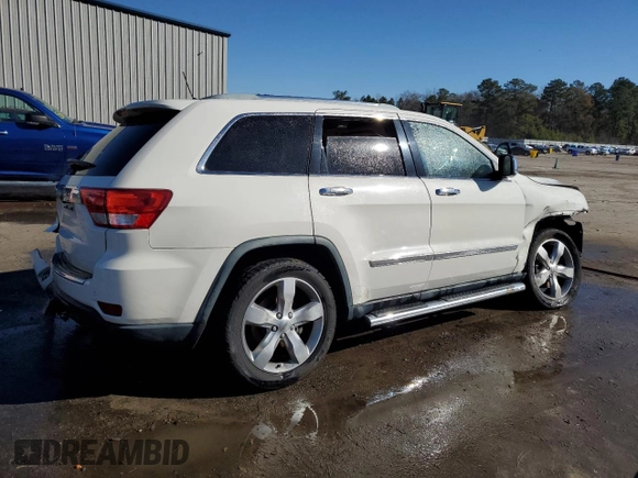 2012 Jeep Grand Cherokee Overland with VIN 1C4RJECT9CC237113, listed as a Copart auction lot 42208145 with 0 mi miles and Salvage Title. Bid and sale history available at carsss.com. Image 3.