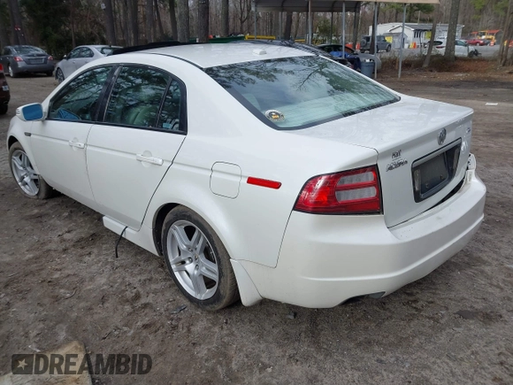2008 Acura TL with VIN 19UUA662X8A013839, listed as a IAAI auction lot 41731942 with 188,316 mi miles. Bid and sale history available at carsss.com. Image 3.