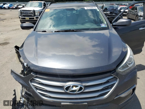 2017 Hyundai Santa Fe 2.4L z VIN 5XYZUDLB8HG430221, wystawiony jako Copart lot #64330015 z przebiegiem 151 318 mil mil oraz Szkoda całkowita • Salvage title. Historia ofert i sprzedaży dostępna na DreamBid. Obrazek 11.
