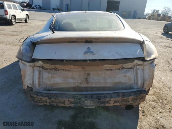2008 Mitsubishi Eclipse GT with VIN 4A3AK34T48E035902, listed as a Copart auction lot 46853765 with 0 miles and Salvage Title. Bid and sale history available at carsss.com. Image 6.