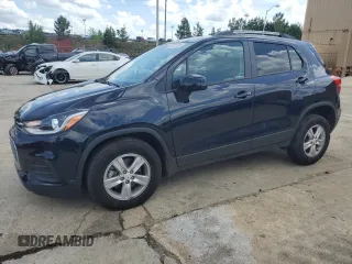2021 Chevrolet Trax LT with VIN KL7CJPSB8MB333314, listed as a Copart auction lot 60757295 with 32,821 mi miles and Salvage title. Bid and sale history available at DreamBid. Image 1.