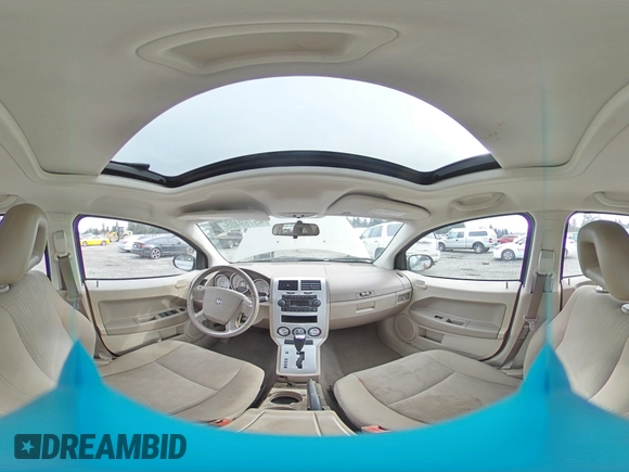 2007 Dodge Caliber SXT with VIN 1B3HB48B27D178880, listed as a Copart auction lot 45769405 with 95,178 mi miles and Salvage Title. Bid and sale history available at DreamBid. Image 14.