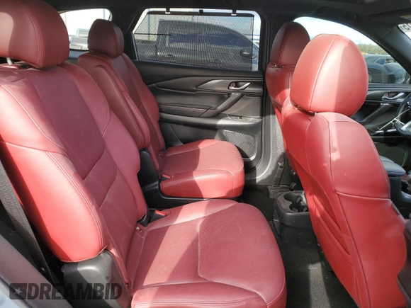2023 Mazda CX-9 Carbon Edition with VIN JM3TCBDY0P0650772, listed as a Copart auction lot 48994315 with 14,758 mi miles and Salvage title. Bid and sale history available at DreamBid. Image 11.
