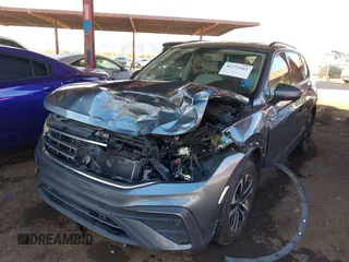 2022 Volkswagen Tiguan S with VIN 3VV1B7AX8NM146414, listed as a IAAI auction lot 41773162 with 115,193 mi miles and . Bid and sale history available at DreamBid. Image 6.