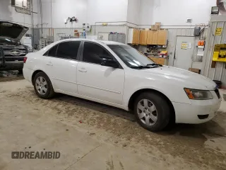 2007 Hyundai Sonata GLS with VIN 5NPET46C47H232071, listed as a Copart auction lot 44435735 with 199,175 mi miles and Salvage Title. Bid and sale history available at DreamBid. Image 4.