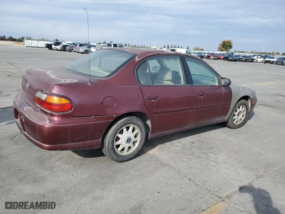1998 Chevrolet Malibu LS with VIN 1G1NE52M0W6253001, listed as a Copart auction lot 80629834 with 0 mi miles and Clean Title. Bid and sale history available at carsss.com. Image 3.