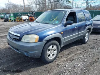 2002 Mazda Tribute LX with VIN 4F2YU08192KM28158, listed as a IAAI auction lot 41832036 with 999,999 mi miles. Bid and sale history available at carsss.com. Image 2.