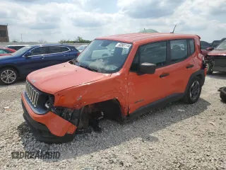 2015 Jeep Renegade Sport with VIN ZACCJBAT3FPC23361, listed as a Copart auction lot 62801114 with Not Provided miles and Salvage Title. Bid and sale history available at DreamBid. Image 1.