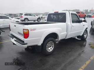 2002 Mazda B-Series 2WD Truck DS with VIN 4F4YR12U82TM11900, listed as a IAAI auction lot 40773356 with 118,353 mi miles. Bid and sale history available at carsss.com. Image 4.