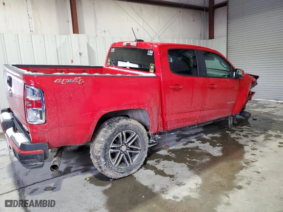 2019 Chevrolet Colorado 4WD Work Truck with VIN 1GCGTBEN4K1344918, listed as a Copart auction lot 43985245 with 111,834 mi miles and Salvage Title. Bid and sale history available at carsss.com. Image 3.