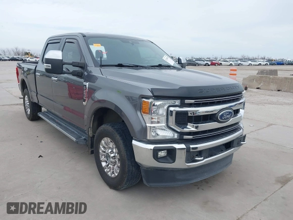 2021 Ford Super Duty F-250 SRW XL with VIN 1FT7W2BN1MEC37686, listed as a IAAI auction lot 41735683 with 68,235 mi miles. Bid and sale history available at carsss.com. Image 1.