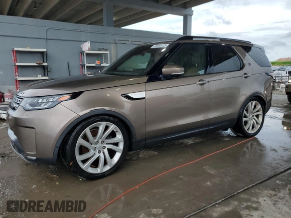 2017 Land Rover Discovery HSE Luxury with VIN SALRHBBV7HA032639, listed as a Copart auction lot 56490415 with 89,257 mi miles and Clean Title. Bid and sale history available at DreamBid. Image 1.