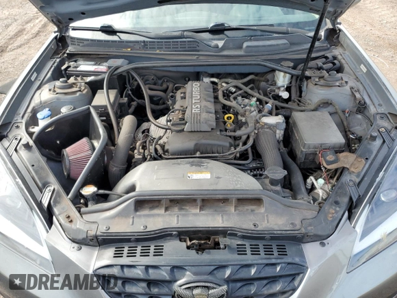 2011 Hyundai Genesis Coupe with VIN KMHHT6KD6BU045139, listed as a Copart auction lot 53344905 with 116,354 mi miles and Salvage title. Bid and sale history available at DreamBid. Image 11.