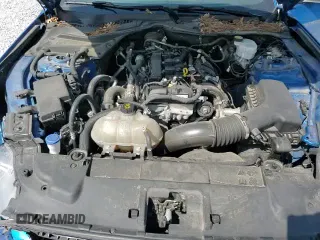 2021 Ford Mustang EcoBoost z VIN 1FA6P8TH7M5155018, wystawiony jako Copart lot #81011215 z przebiegiem 56 486 mil mil oraz Szkoda całkowita • Salvage title. Historia ofert i sprzedaży dostępna na DreamBid. Obrazek 15.